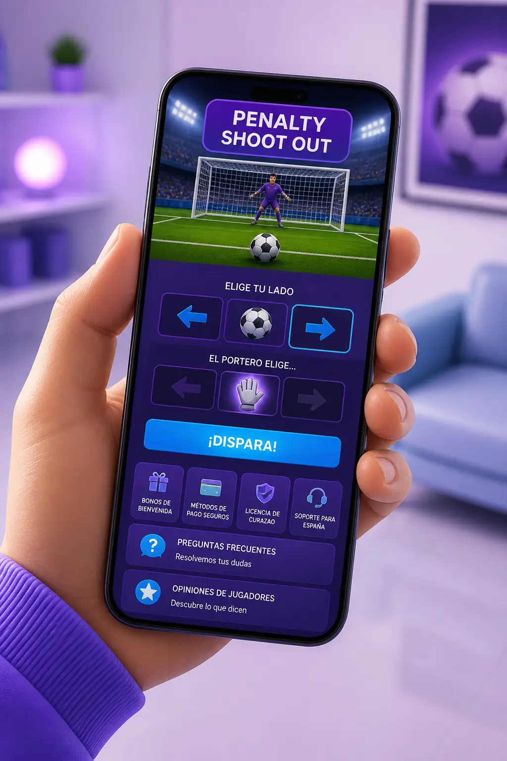 MyStake Casino Penalty Shoot Out en España visual guide for MyStake Casino